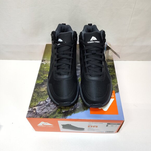 Ozark Trail Tech Hiker Waterproof Leather Outdoor Men's US 10 EUR 43 Shoes NIB - Picture 5 of 12